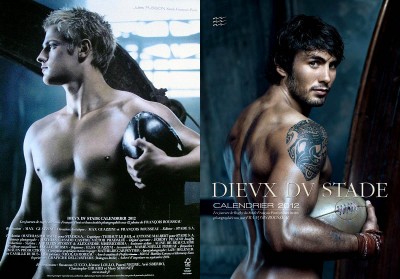Dieux du Stade - Making of Calendrier 2012 (2011) cover