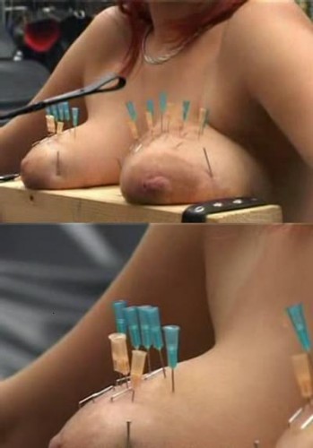 The hottest and extreme torture for boobs