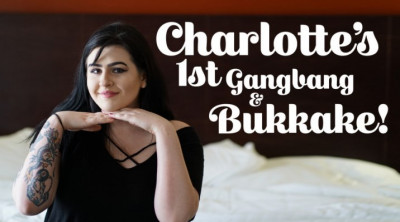 Charlotte Blue's 1st Gangbang & Bukkake cover