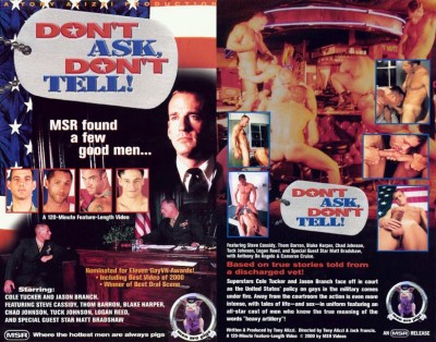 MSR Videos – Don't Ask, Don't Tell! (2000) cover