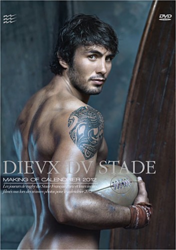 Dieux du Stade - Making of Calendrier 2012 cover