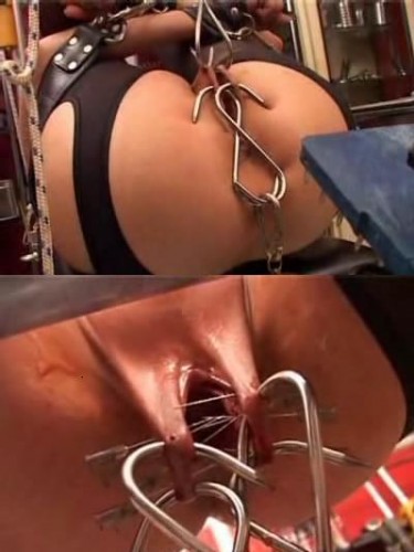 Hell vaginal hooks in action