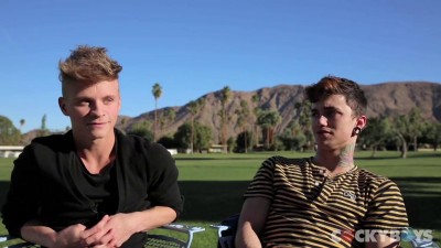 Cockyboys-Road Strip part 2-Jake Bass and Levi Karter