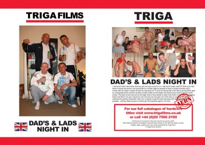 Triga Films – Dads And Lads Night In (2014) cover