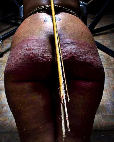 Slave Fyre's ass is made for pain