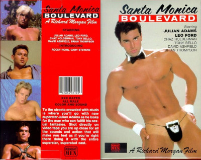 Santa Monica Boulevard (1985) - David Ashfield, Julian Adams, Leo Ford cover