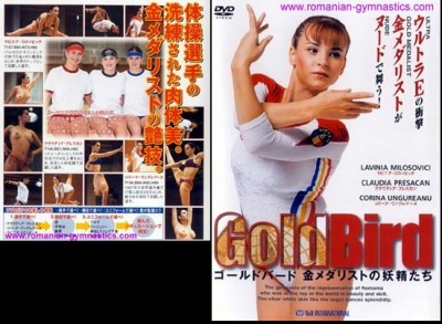 Gold Bird Nude Olympic gymnasts cover