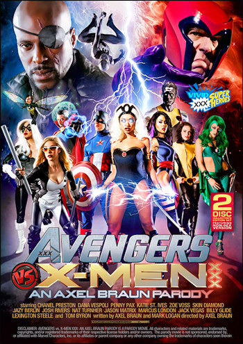 Avengers vs X-Men XXX: An Axel Braun Parody cover