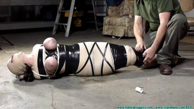 Plush Mummified and Hogtied - Part 2