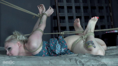 Arielle spends a day tied to her bed!