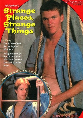 Strange Places, Strange Things (1985) - David Ashfield, Derrick Stanton, Scott Taylor cover