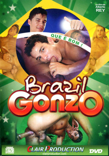 Bareback Brazil Gonzo - Alberto Rey, Mauricio, Rafael cover