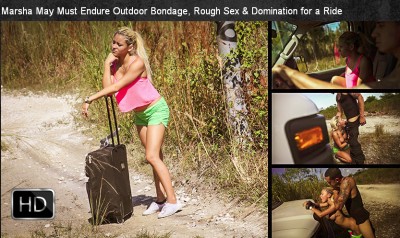 SexualDisgrace - Nov 12, 2014 - Marsha May Must Endure Outdoor Bondage, Rough Sex cover