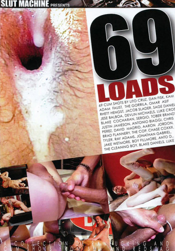 69 Loads & Cumshots From Bareback - Lito Cruz, Antonio Biaggi, Dan Fisk cover