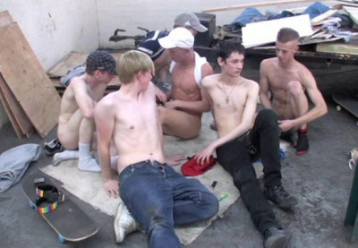 Chavs & Skaters In Hot Orgy cover