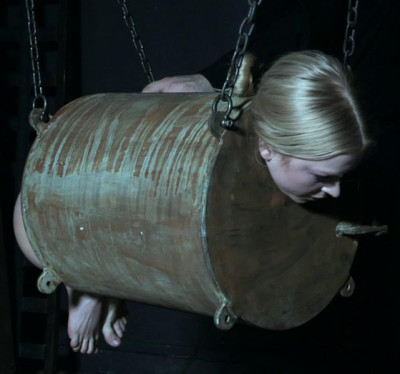 Extreme Bondage For Blond Slave