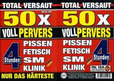 50 X Voll Pervers German cover