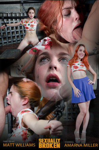 Amarna Miller Suffers though a brutal face fucking cover