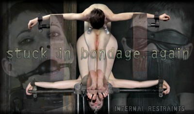 IR Stuck in Bondage, Again - Hazel Hypnotic, Cyd Black - May 2, 2014 cover