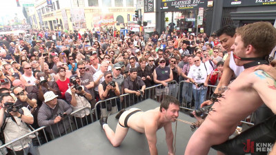 Naked and humiliated in front of thousands of people