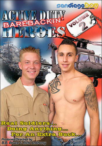 Active Duty Barebackin' Heroes Vol. 2 cover