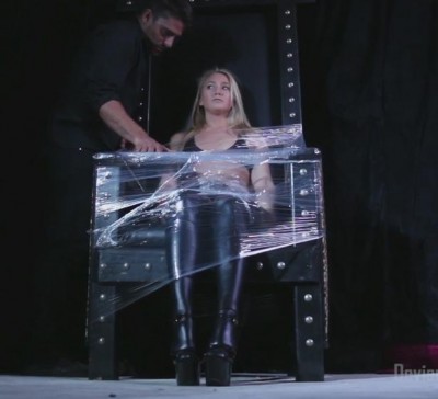 AJ Applegate Saran Wrapped and Fucked cover