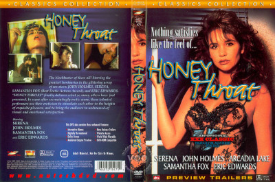 Honey Throat (1980) - Samantha Fox, Serena, John Holmes cover
