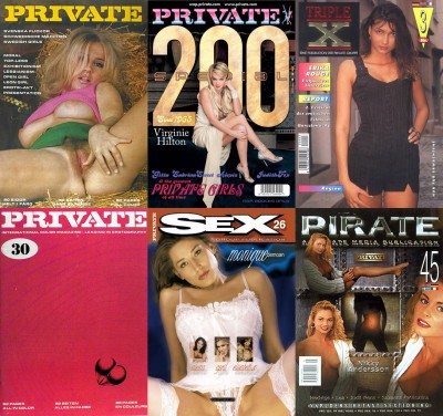 Magazines Private, Pirate, Sex, Triple X (1965-2009, 510 releases, PDF) + Bonus Photo cover
