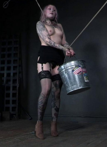 Painful Punishment For Tattooed Slave