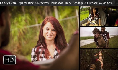 SexualDisgrace - SexualDisgrace - Nov 26, 2014 - Kaisey Dean Begs for Ride