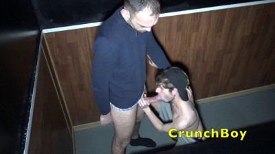 Crunchboy Slut Creampied in Jockstrap