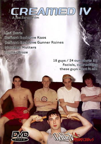 Creamed Vol. 4 - Matthew Matters, Gunner Raines, Danny Ryde cover