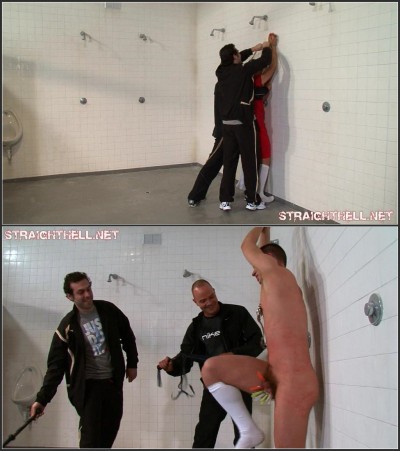 Kristjan1-l - Angry lad gets his clothes ripped off, double nipple clamps and pegs on his balls