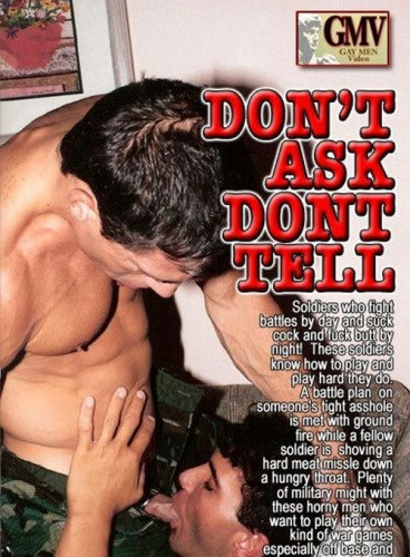 Dont Ask Dont Tell cover