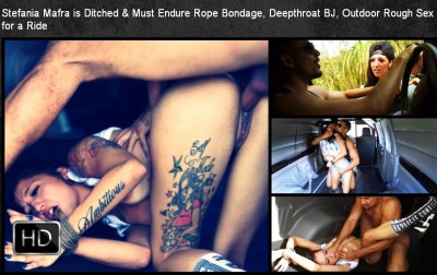 SexualDisgrace - Mar 06, 2015 - Stefania Mafra is Ditched & Must Endure Rope Bondage