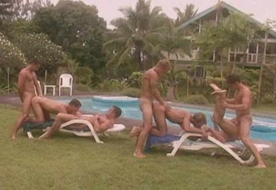 Rough Pool Gangbang Party